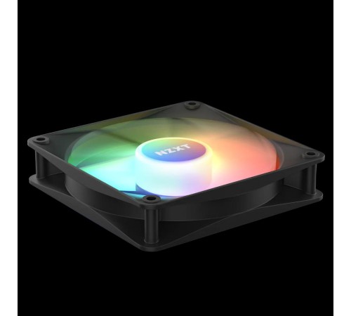 Кулер для корпуса ПК/ Case Cooler NZXT F120 RGB Core Triple Pack (120x120x25mm, 4-pin PWM, RGB, 78.86CFM, 33.88dBA, 1800RPM, Black, 3pcs)