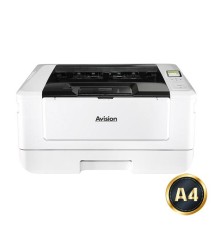 Монохромные лазерные устройства Принтер Avision AP40 А4, принтер, ч/б, LED, 40 стр/мин, до 80000 стр/мес, 1.2 ГГц, 512 Мб, USB 2.0, Ethernet (000-1038K-0KG)