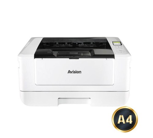 Монохромные лазерные устройства Принтер Avision AP40 А4, принтер, ч/б, LED, 40 стр/мин, до 80000 стр/мес, 1.2 ГГц, 512 Мб, USB 2.0, Ethernet (000-1038K-0KG)