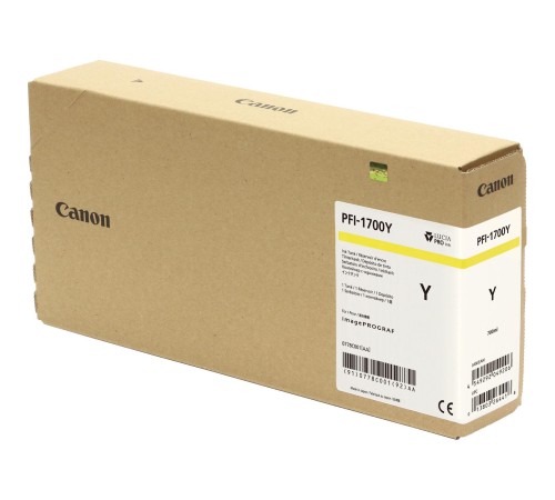 Картридж/ PFI-1700 Yellow