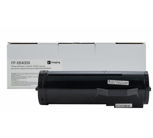 Тонер-картридж F+ imaging, черный, 24 600 страниц, для Xerox моделей VersaLink B405/B400/B400DN (аналог 106R03585), FP-XB400X (Вскрытая упаковка)