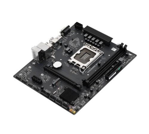 Материнская плата MAXSUN MS-Challenger B760M-F, LGA1700, B760, 2*DDR4, 3*SATA3, M.2, 2*USB 3.2, 4*USB 2.0, 1*PCIEx16, 1*PCIEx1, VGA+HDMI,  mATX