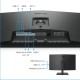 Монитор LCD 31.5'' 16:9 3840x2160(UHD 4K) IPS, 60 Hz, 250 cd/m2, 1000:1, 20М:1, 5ms, VGA, HDMI, DP, USB-C, Height adj, Pivot, Tilt, Swivel, Speakers, 1Y, Black (Вскрытая упаковка)