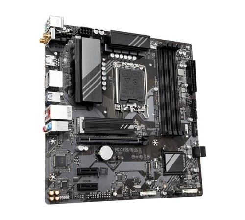 Материнская плата GIGABYTE B760M DS3H AX, LGA1700, B760, 4*DDR5, 4*SATA, 2*M.2, 3*USB 3.2, 2*USB 2.0, Type-C, 1*PCIx16, 2*PCIx1, HDMI+2*DP, mATX