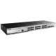 Коммутатор/ DGS-1210-28/ME/B Managed L2 Metro Ethernet Switch 24x1000Base-T, 4x1000Base-X SFP, Surge 6KV, CLI, RJ45 Console, RPS, Dying Gasp