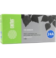 -/ Картридж лазерный Cactus CS-Q2624A Q2624A черный (2500стр.) для HP LJ 1150