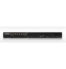 Переключатель электронный ATEN 1-Local/Remote Share Access 8-Port Multi-Interface Cat 5 KVM over IP Switch