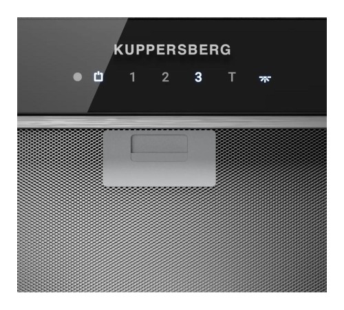 Встраиваемая вытяжка Kuppersberg/ Встраиваемая вытяжка Kuppersberg, 52 см, мощность рециркуляции 650 м3/ч, мощность отвода 1300 м3/ч, сенсорное управление, таймер, турборежим, угольный фильтр KF-ES (доп. Опция), уровень шума 46 дБ, цвет черный Встраиваемая вытяжка Kuppersberg/ Встраиваемая вытяжка Kuppersberg, 52 см, мощность рециркуляции 650 м3/ч, мощность отвода 1300 м3/ч, сенсорное управление, таймер, турборежим, угольный фильтр KF-ES (доп. Опция), уровень шума 46 дБ, цвет черный