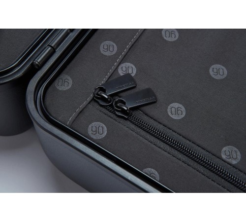 Чемодан NINETYGO Manhattan Frame Luggage  20" черный (Вскрытая упаковка)