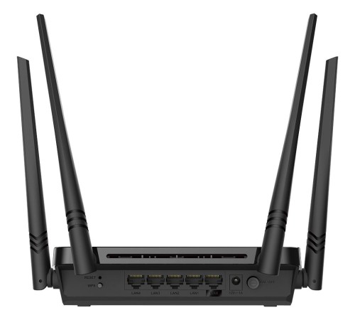 Маршрутизатор/ AC1200 Wi-Fi EasyMesh Router, 100Base-TX WAN, 4x100Base-TX LAN, 4x5dBi external antennas Маршрутизатор/ AC1200 Wi-Fi EasyMesh Router, 100Base-TX WAN, 4x100Base-TX LAN, 4x5dBi external antennas