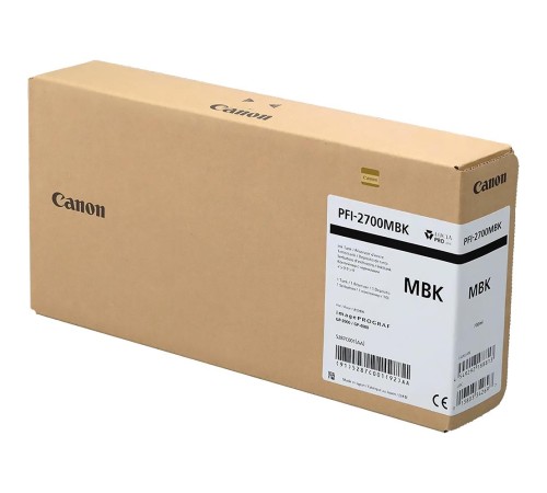 Картридж/ PFI-2700MBK