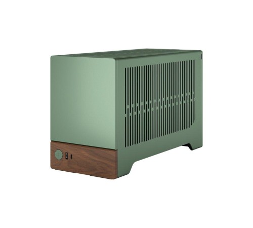 Корпус без блока питания/ Case Fractal Design Terra, Mini-Tower, no fans, 1xUSB-A 3.0 + 1xUSB 3.2 Type-C, SFX PSU Support, mITX Jade