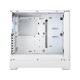 Корпус ПК без блока питания/ Case Fractal Design Pop Air RGB TG Clear Tint, Midi-Tower, 3x120mm RGB, 2xUSB-A 3.2 ATX, mATX, mITX White