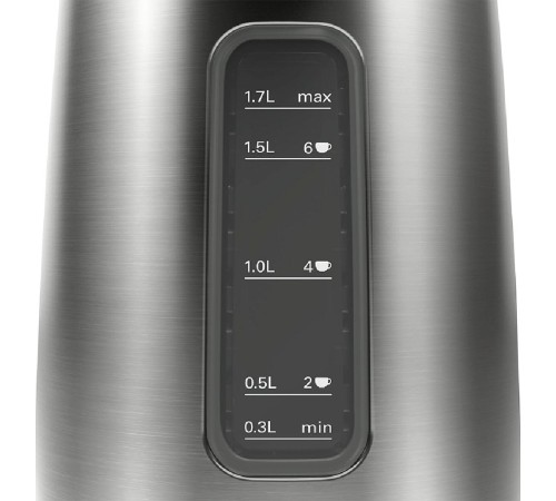 Чайник BOSCH/ Цвет: графитовый, 2400 Ватт, скрытый нагр.элемент, 1.7 л Чайник BOSCH/ Цвет: графитовый, 2400 Ватт, скрытый нагр.элемент, 1.7 л