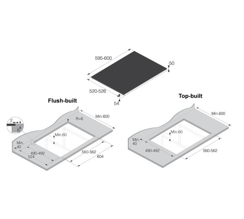 Варочная панель ASKO/ Варочная панель ASKO, Арт. 744745 ПРОМО, 60 см, индукция, слайдерное управление, автоматическое распознавание посуды, объединение зон, 9 уровней мощности, Boost, таймер, индикатор остаточного тепла, цвет черный