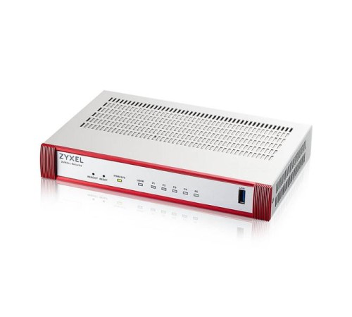 Межсетевой экран Межсетевой экран Zyxel USG FLEX 50H с подпиской Gold на 1 год (AV, CF, IDP/DPI, Sandboxing, SecuReporter, Secure Wi-Fi, 12 AP), 5xRJ-45: 1G (LAN/WAN), 1xUSB3.0, AP Controller (8/12) **