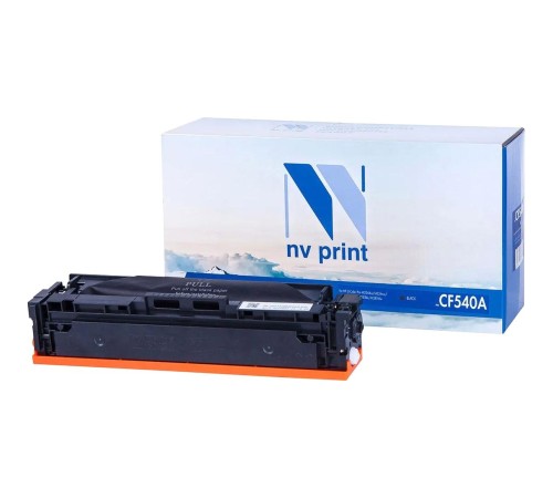 -/ Тонер-картридж NVP NV-CF540A Black для HP Color LaserJet Pro M254dw/ M254nw/ M280nw/ M281fdn/ M281fdw (1400k)
