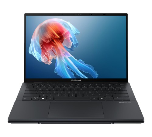 Ноутбук/ ASUS UX8406CA-QL221W Duo Touch 14+14"(1920x1200 + 1920x1200 OLED 16:10)/Touch/Intel Core Ultra 7 255H(2Ghz)/16384Mb/1024PCISSDGb/noDVD/Int:Intel Arc graphics/Cam/BT/WiFi/75WHr/war 1y/1.65kg/Inkwell Gray/Win11Home + 2х14" экрана; маг-алю Ноутбук/ ASUS UX8406CA-QL221W Duo Touch 14+14"(1920x1200 + 1920x1200 OLED 16:10)/Touch/Intel Core Ultra 7 255H(2Ghz)/16384Mb/1024PCISSDGb/noDVD/Int:Intel Arc graphics/Cam/BT/WiFi/75WHr/war 1y/1.65kg/Inkwell Gray/Win11Home + 2х14" экрана; маг-алю