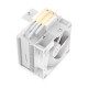 Кулер для процессора Ocypus Gamma A40 WH ARGB, 100mm ARGB FAN, Top ARGB Panel, 4 HEAT PIPES, 4-PIN PWM, 600-2400 RPM, 29DBA, HYDRO BEARING, LGA115X/1200/1700/18XX, AM4/AM5