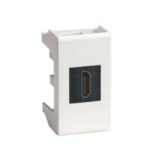 HDMI розетка, Viva, белая, 1 мод.
