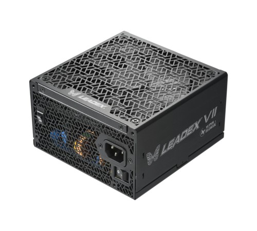 Блок питания 1000 Ватт/ Power Supply Super Flower Leadex VII, 1000W, ATX 3.0, 140mm, 12xSATA, 4xPCI-E(6+2), 1x12VHPWR, APFC, 80+ GOLD, Full Modular Блок питания 1000 Ватт/ Power Supply Super Flower Leadex VII, 1000W, ATX 3.0, 140mm, 12xSATA, 4xPCI-E(6+2), 1x12VHPWR, APFC, 80+ GOLD, Full Modular