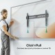 ONKRON кронштейн для телевизора 43"-85" наклонный, чёрный TM6
