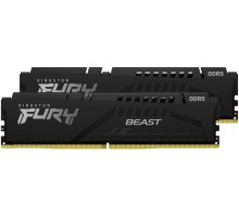 Память оперативная/ Kingston 64GB 6000MT/s DDR5 CL36 DIMM (Kit of 2) FURY Beast Black EXPO