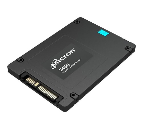 Твердотельный накопитель/ Micron SSD 7450 MAX, 6400GB, U.3(2.5" 15mm), NVMe, PCIe 4.0 x4, 3D TLC, R/W 6800/5600MB/s, IOPs 1 000 000/400 000, TBW 35000, DWPD 3 (12 мес.) Твердотельный накопитель/ Micron SSD 7450 MAX, 6400GB, U.3(2.5" 15mm), NVMe, PCIe 4.0 x4, 3D TLC, R/W 6800/5600MB/s, IOPs 1 000 000/400 000, TBW 35000, DWPD 3 (12 мес.)