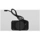 ВЫТЯЖКА HOMSair CROСUS PUSH 52 Glass Black/ полновстраиваемая, кнопочное управление, 3 скорости, 850 м3/ч, до 30 м2, 53 дБ, угольный фильтр CF02X - 2 шт, ШхВхД: 518х191х290 мм, черный цвет