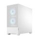 Корпус ПК без блока питания/ Case Fractal Design Pop Air RGB TG Clear Tint, Midi-Tower, 3x120mm RGB, 2xUSB-A 3.2 ATX, mATX, mITX White