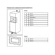 встраиваемая микроволновая печь Samsung Built-in microwave oven MQ7000A, 23 l, 489 x 275 x 346 mm, black glass