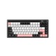 Клавиатура механическая беспроводная Dareu A84 Pro White-Black (белый, черный), 84 клавиши, switch BlueSky V3 (linear), подсветка RGB, подключение проводное+Bluetooth+2.4GHz, аккумулятор 2000mAh