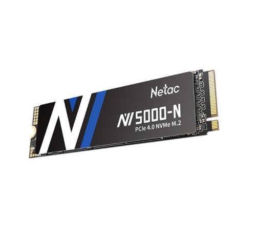 SSD накопитель Netac SSD NV5000-N 2TB PCIe 4 x4 M.2 2280 NVMe 3D NAND, R/W up to 4800/4400MB/s, IOPS(R4K) 600K/700K, TBW 1280TB, without heat sink, 5y wty SSD накопитель Netac SSD NV5000-N 2TB PCIe 4 x4 M.2 2280 NVMe 3D NAND, R/W up to 4800/4400MB/s, IOPS(R4K) 600K/700K, TBW 1280TB, without heat sink, 5y wty