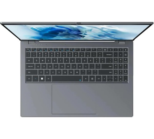 Ноутбук/ CHUWI GemiBook Plus 15.6"(1920x1080 (матовый) IPS)/Intel N-series N100(0.8Ghz)/16384Mb/512SSDGb/noDVD/Int:Intel UHD Graphics 600/Cam/BT/WiFi/38WHr/war 1y/1.75kg/Grey/Win11Home + мышь