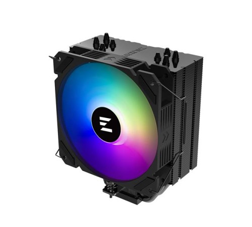 Кулер для процессора ZALMAN CNPS9X PERFORMA BLACK ARGB, 120mm FAN, 4 HEAT PIPES, 4-PIN PWM, 700-1800 RPM, 28DBA MAX, HYDRO BEARING, FULL SOCKET SUPPORT (после тестирования)