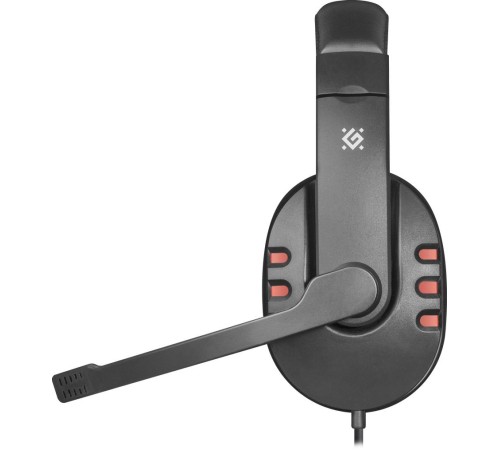 Defender Игровая гарнитура Warhead G-160 черный, кабель 2,5 м