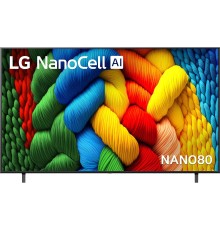 Телевизор ЖК 75'' LG/ 75", Ultra HD, Nano Color, Smart TV, WebOS, Wi-Fi, DVB-T2/C/S2, MR, 60Hz Native, 2.0ch (20W), 2 HDMI, 2 USB, 2 Pole, Ashed Blue, 2025