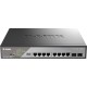 Сетевой коммутатор/ Smart L2 Surveillance Switch 8х1000Base-T PoE 802.3bt 90W, 2x1000Base-X SFP, PoE Budget 242W, Long-range PoE up to 250m