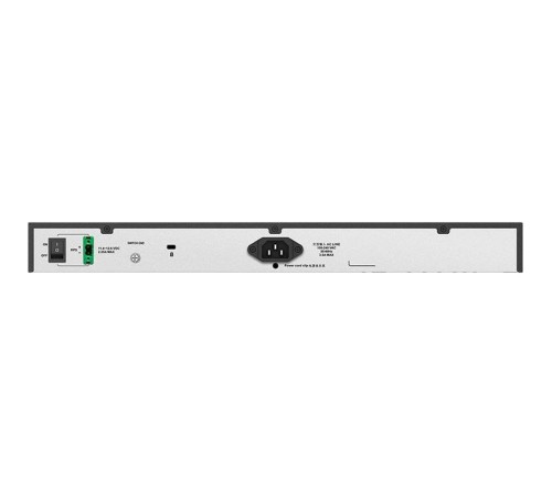 Коммутатор/ DGS-3000-28LP/B Managed L2 Switch 24x1000Base-T PoE, 4x1000Base-X SFP, PoE Budget 193W, Surge 6KV, CLI, RJ45 Console, RPS, Dying Gasp