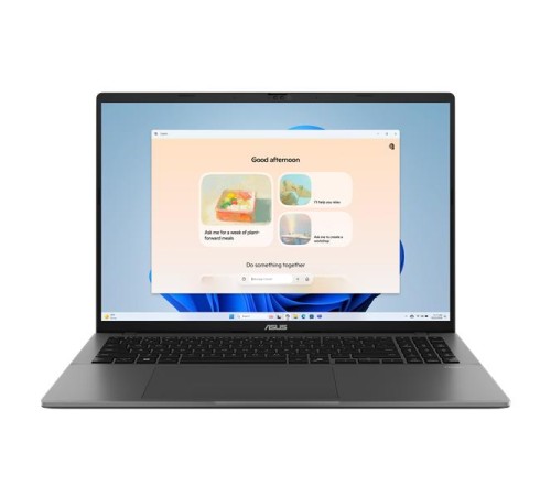 Ноутбук ASUS Vivobook S16 S3607CA-SH100 Intel Core Ultra 5  225H 1.7 GHz /DDR5 16GB 512GB PCIE G4 SSD /Intel UHD Graphics 16" OLED WUXGA  (1920 x 1200) 16:10/Without OS/ 1.66 kg/Matte Gray