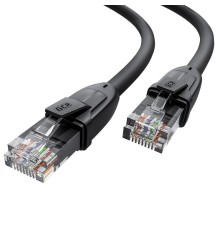 GCR Патч-корд прямой 40.0m UTP кат.6, черный, 24 AWG, ethernet high speed, RJ45, T568B, GCR-52540