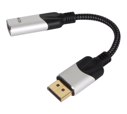 Адаптер/ Адаптер DisplayPort(M) ---> HDMI(F) 0.15m 4K@60Hz VCOM <CG621M-0.15> Адаптер/ Адаптер DisplayPort(M) ---> HDMI(F) 0.15m 4K@60Hz VCOM <CG621M-0.15>