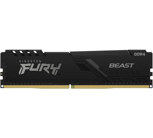 Память оперативная/ Kingston 8GB 3200MT/s DDR4 CL16 DIMM FURY Beast Black Память оперативная/ Kingston 8GB 3200MT/s DDR4 CL16 DIMM FURY Beast Black