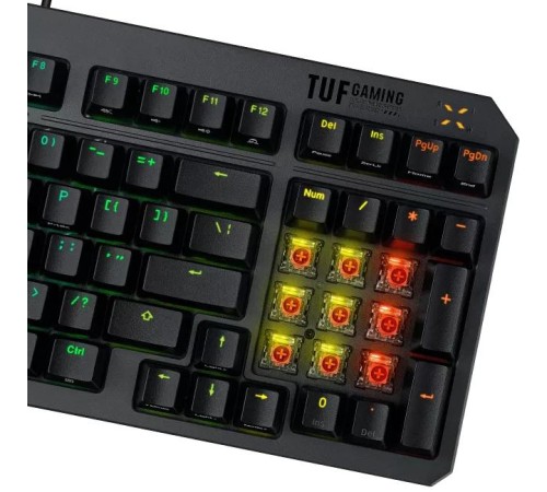 Клавиатура ASUS RA07 TUF K3 GEN II/RD/RU/DS ABS (RUS)/ ASUS RA07 TUF K3 GEN II/RD/RU/DS ABS (RUS)