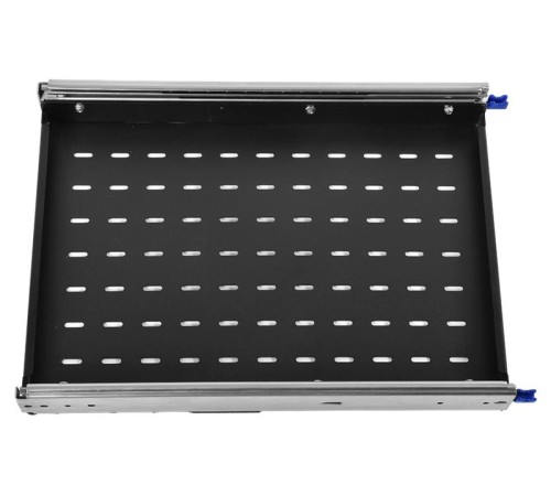 Полка ЦМО Полка усиленная с телескопическими направляющими грузоподъёмностью 150 кг глубина 620 мм чёрный