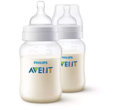 Бутылочка для кормления Philips/ Бутылочка для кормления, Anti-colic 1+ мес., 260 мл, 2 шт. Бутылочка для кормления Philips/ Бутылочка для кормления, Anti-colic 1+ мес., 260 мл, 2 шт.