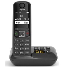 Телефонный аппарат GIGASET AS690A RUS BLACK SYS
