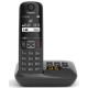 Телефонный аппарат GIGASET AS690A RUS BLACK SYS