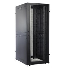  ЦМО Шкаф серверный ПРОФ напольный 42U (800x1200) дверь перфор., задние двойные перфор., черный, в сборе