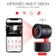Камера внутреннего наблюдения MOES Smart camera Wi-Fi with voice control, 2 МП, 345 град., до 128 Гб, 5В